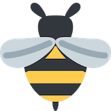 honeybee Emoji twitter
