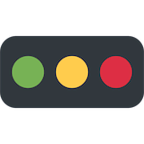 horizontal-traffic-light Emoji twitter