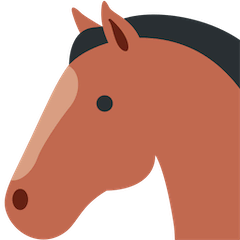 Horse Face Emoji on Twitter