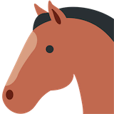 horse-face Emoji twitter