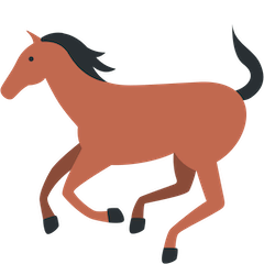 Horse Emoji on Twitter