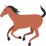 horse Emoji twitter