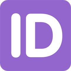 🆔 ID Button Emoji on Twitter