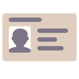 identification-card Emoji twitter
