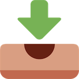 inbox-tray Emoji twitter