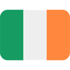 Флаг Ирландии Эмодзи в Twitter