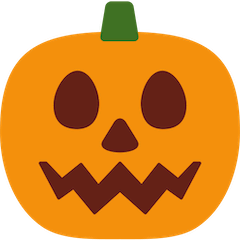 Jack-O-Lantern Emoji on Twitter