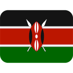 Флаг Кении Эмодзи в Twitter