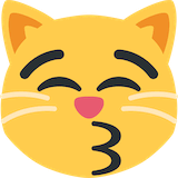 kissing-cat Emoji twitter