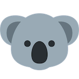 koala Emoji twitter