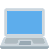 laptop Emoji twitter