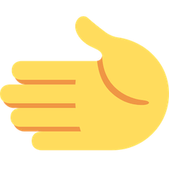 🫲 Mão para a esquerda Emoji nos Twitter