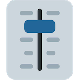 level-slider Emoji twitter