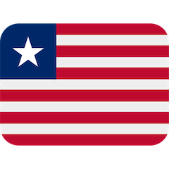 🇱🇷 Bandiera della Liberia Emoji su Twitter