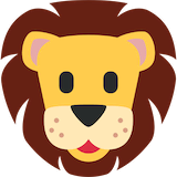 lion Emoji twitter
