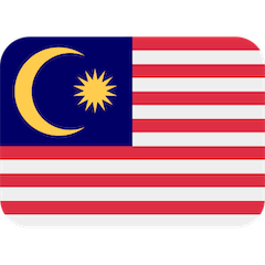 Bandera de Malasia Emoji Twitter