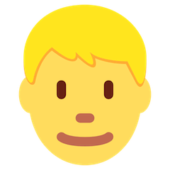 👱‍♂️ Man: Blond Hair Emoji on Twitter