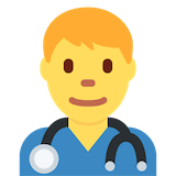 man-health-worker Emoji twitter