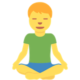 man-in-lotus-position Emoji twitter