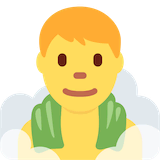 man-in-steamy-room Emoji twitter