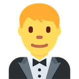 man-in-tuxedo Emoji twitter