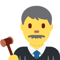👨‍⚖️ Richter Emoji auf Twitter