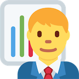 man-office-worker Emoji twitter