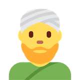 man-wearing-turban Emoji twitter