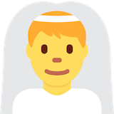 man-with-veil Emoji twitter
