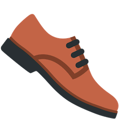 Sapato de homem Emoji Twitter
