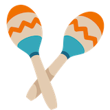 maracas Emoji twitter