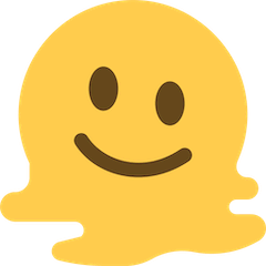 Melting Face Emoji on Twitter