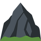 mountain Emoji twitter