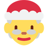mrs-claus Emoji twitter