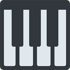 🎹 Musical Keyboard Emoji on Twitter