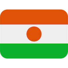 Drapeau du Niger Émoji Twitter