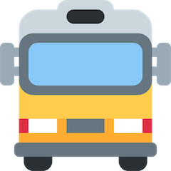 🚍 Oncoming Bus Emoji on Twitter