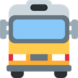 oncoming-bus Emoji twitter