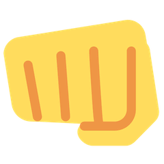👊 Punho fechado Emoji nos Twitter
