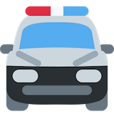 oncoming-police-car Emoji twitter