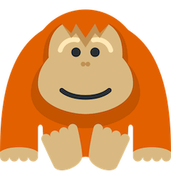 Orangután Emoji Twitter