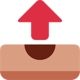 outbox-tray Emoji twitter
