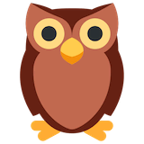 owl Emoji twitter