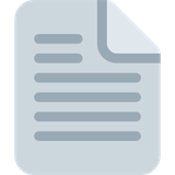 page-facing-up Emoji twitter