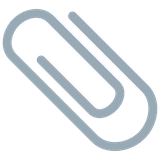 paperclip Emoji twitter