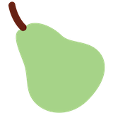 pear Emoji twitter