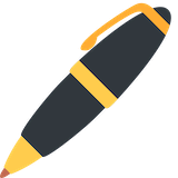 pen Emoji twitter