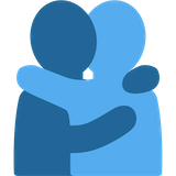 people-hugging Emoji twitter