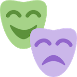 performing-arts Emoji twitter