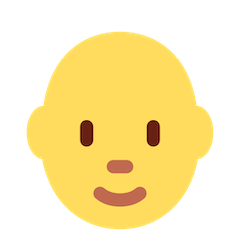 Person: Bald Emoji on Twitter
